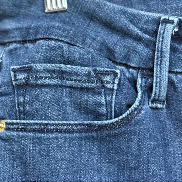 Frame Denim Blue Cropped Jeans - Picture 6 of 12